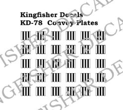 Convoy Plates